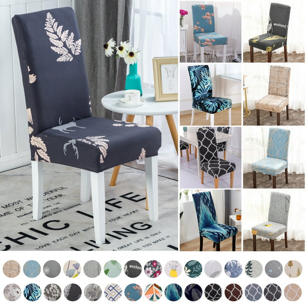 Details about  / 1pcs Spandex Stretch Dining Chair Seat Covers Wedding Banquet Party Decor US